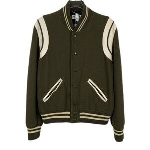 Saint Laurent YSL Teddy Bomber Jacket